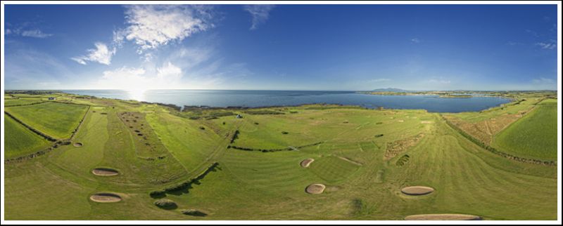 Aerial 360 panorama - Ardglass Golf Club